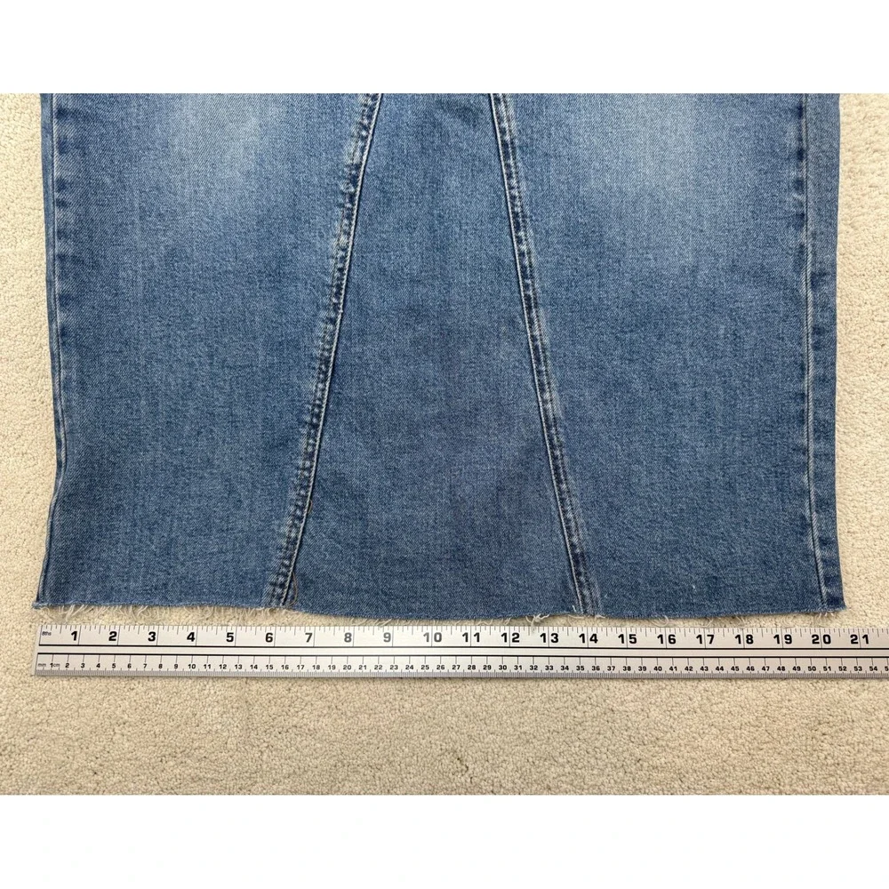 NWT LEVI'S Women's Midi Sz 12 31w (act 33w) Denim Jeans Signature Skirt #1670
